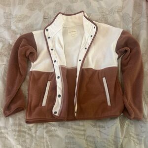 Thread & Supply Cream Fleece Jacket